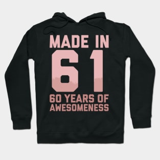 60Th Age 60 Grandma 1961 Hoodie